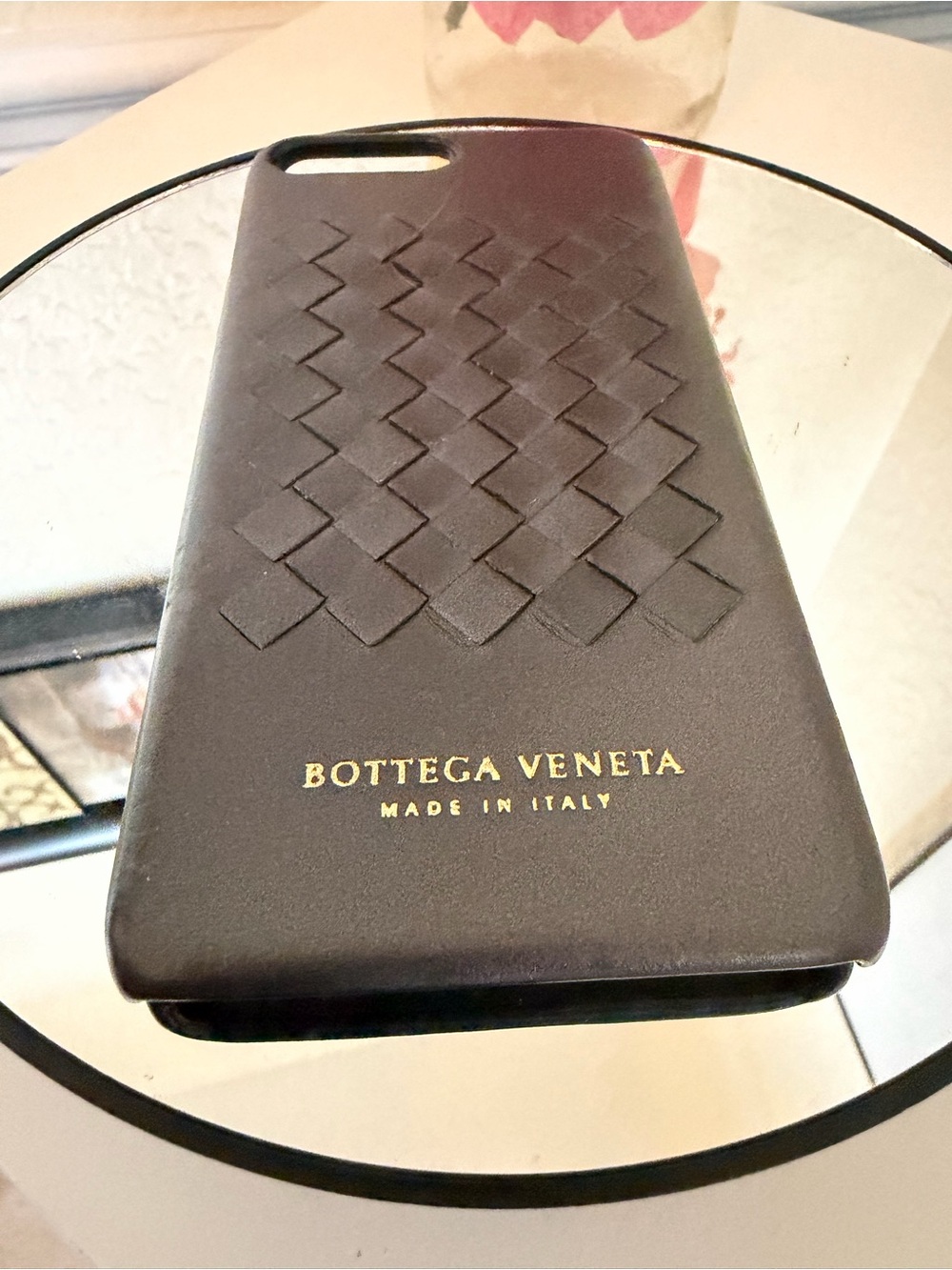 Bottega Veneta Intrecciato woven leather iPhone 7 Plus / 8 Plus case - Picture 6 of 15